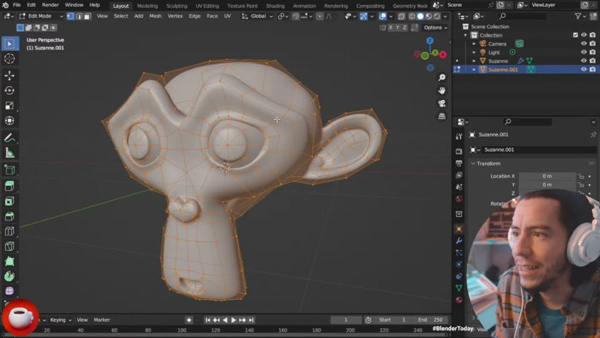 RETOPOLOGY 🎉 Blender.Today LIVE #220 - Blender Video