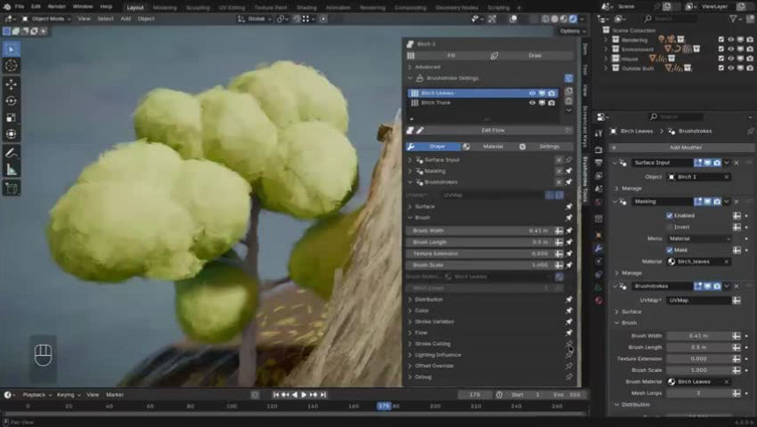 Brushstroke Tools for an Easy Painterly Look - Free Blender Addon ...
