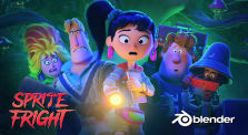 Постер Sprite Fright - Open Movie by Blender Studio