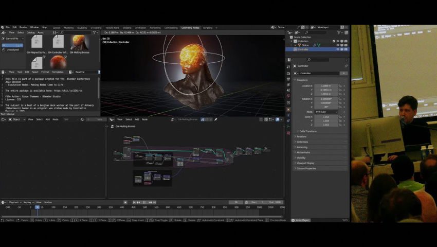 Simulation Nodes: Making Nodes Come to Life - Blender Video