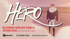 Постер HERO – Blender Grease Pencil Showcase