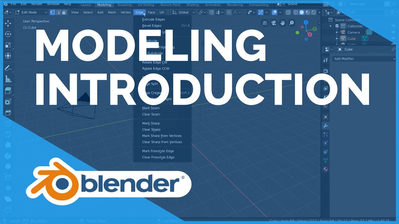 Modeling Introduction - Blender 2.80 Fundamentals by Blender Fundamentals