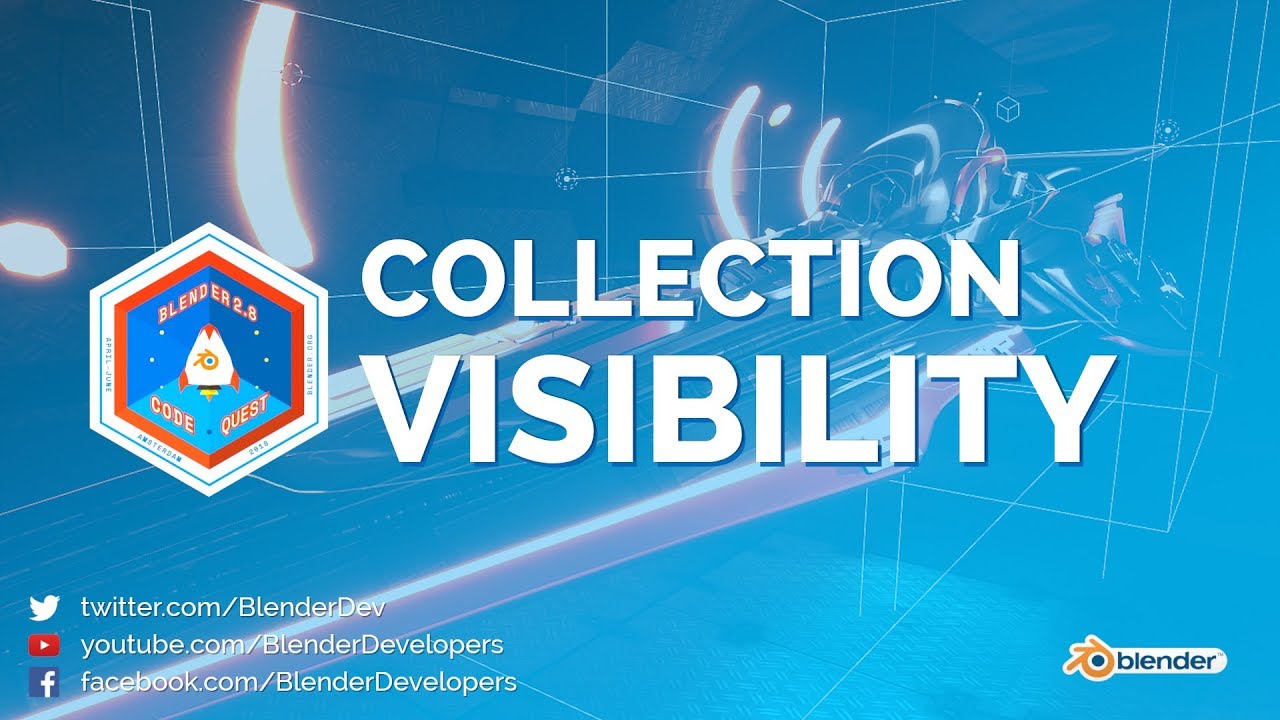 Collection Visibility - Blender 2.8 Code Quest by Blender Developers