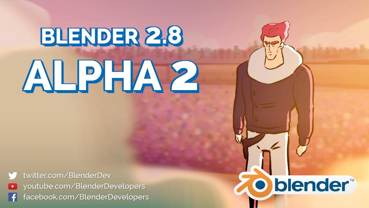 Blender 2.8 ALPHA 2 by Blender Developers