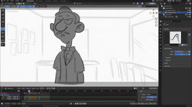 Storypencil - Grease Pencil add-on for Storyboarding by Blender Developers