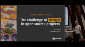 The challenge of design in open source projects by Main Blender channel