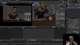 Live Character Animation 'Acting' with Rik Schutte pt.1 by Blender Studio