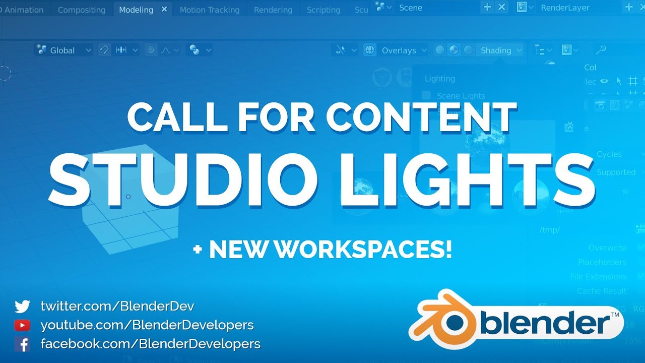 WE WANT YOUR HDRIs! by Blender Developers