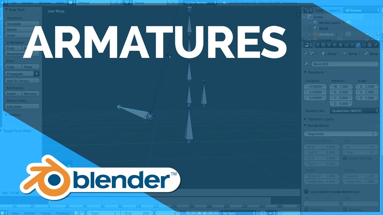 Armature Objects - Blender Fundamentals by Blender Fundamentals