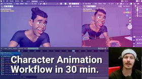 Snow - Blender Character Animation Workflow by Blender Studio