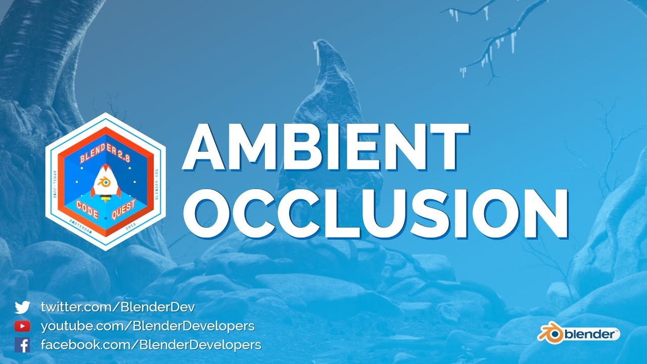 Better AO in Cycles! - Blender 2.8 Code Quest by Blender Developers