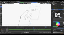 Grease Pencil Interpolation Tool | Blender 2.93α by Main Blender channel