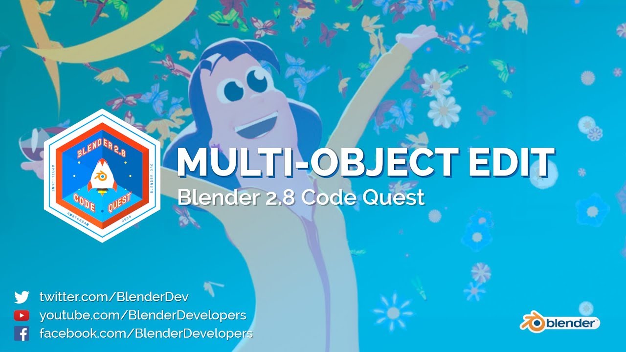 Multi-Object Editing in Blender 2.8! - Code Quest by Blender Developers