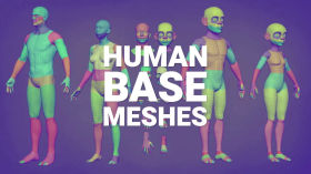 Base Meshes - Free Asset Bundle by Blender Studio