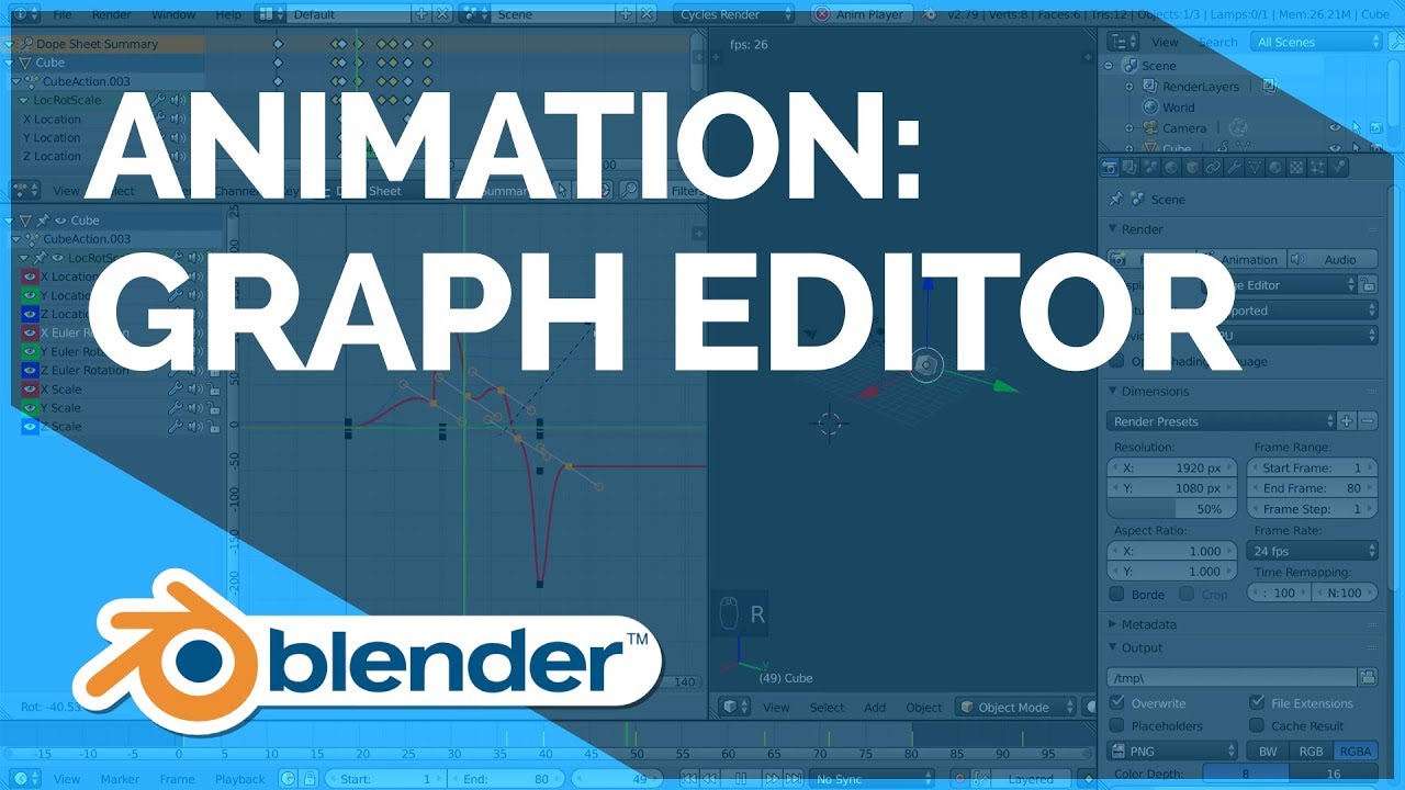 Graph Editor - Blender Fundamentals by Blender Fundamentals