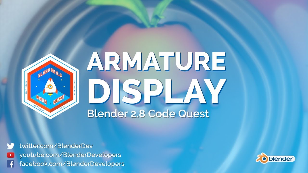 New Armature Display - Blender 2.8 Code Quest by Blender Developers