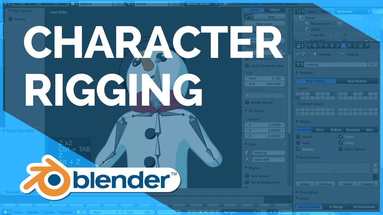 Character Rigging - Blender Fundamentals by Blender Fundamentals