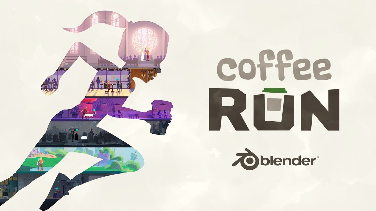 Coffee Run - Blender Open Movie by Main Blender channel